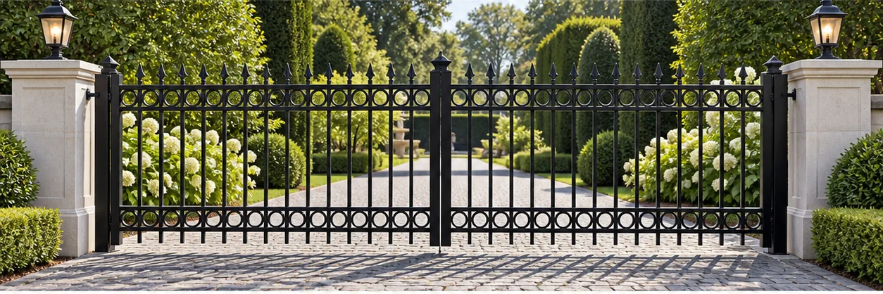 Double Ring & Spear Railing visualization 4