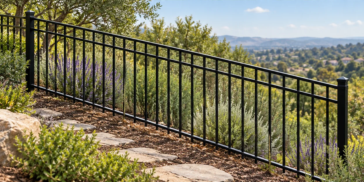 Rackable Steel Railing visualization 2